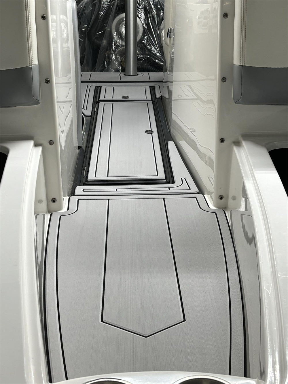 2004 Mastercraft 209 X9 Cockpit Pad Boat EVA Foam Faux Teak Deck Floor Mat SeaDek MarineMat Gatorstep Style Self Adhesive