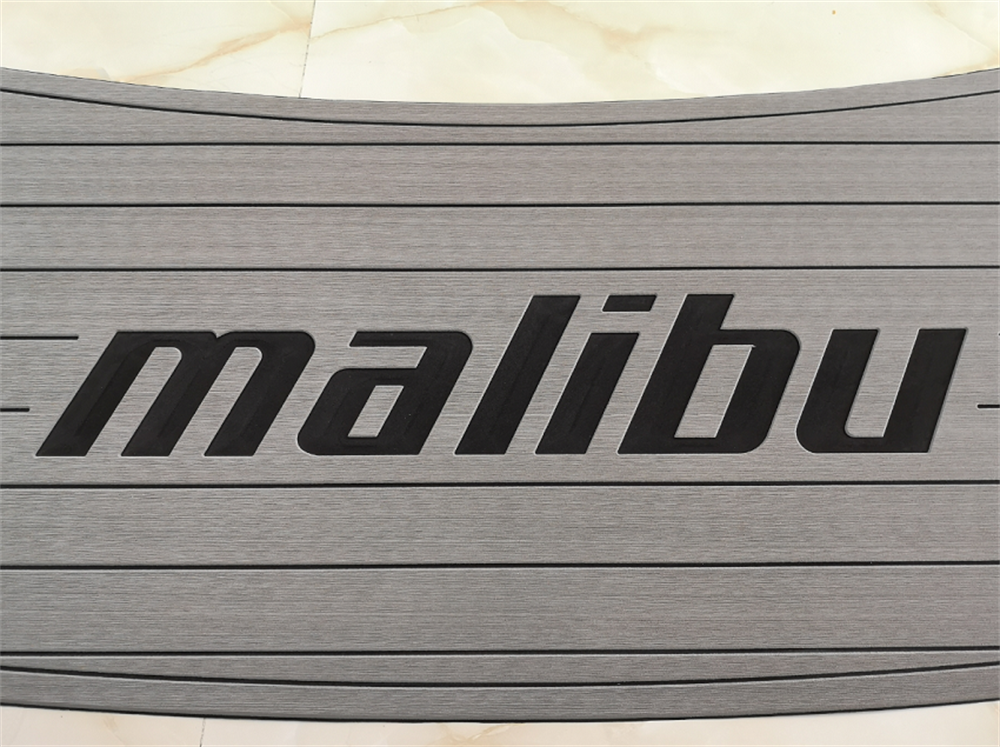 Malibu MSP1 Swim Platform Step Pad Boat EVA Foam Faux Teak Deck Floor Mat SeaDek MarineMat Gatorstep Style Self Adhesive