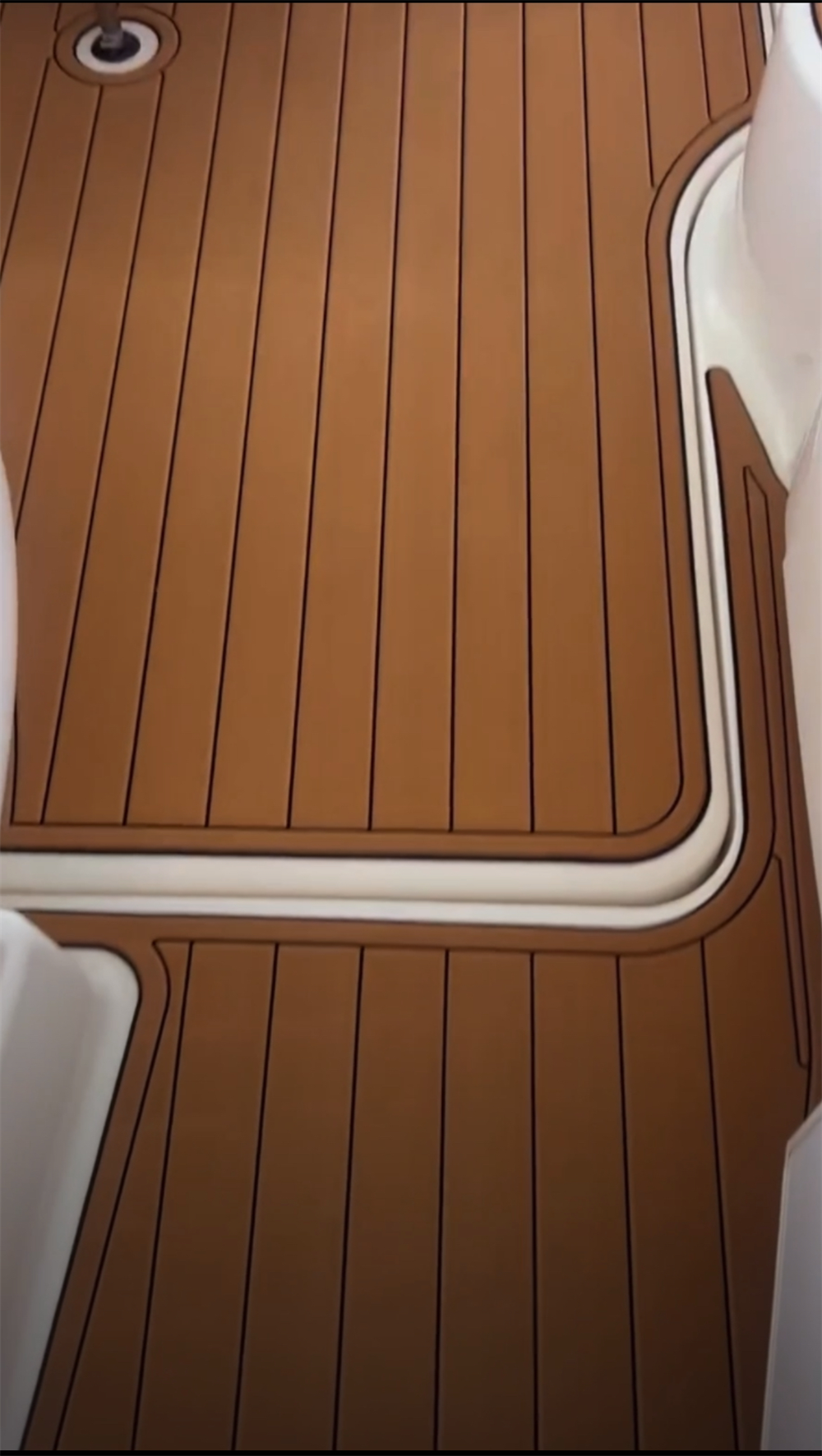 2002-2007 Sea Ray Sundancer 300 Swim Platform Cockpit Pad Boat EVA Teak Floor