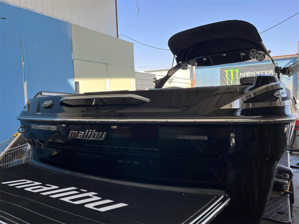 2006-2009 Malibu 23 LSV Swim Platform Step Pad Boat EVA Foam Teak Deck Floor Mat SeaDek MarineMat Gatorstep Style Self Adhesive