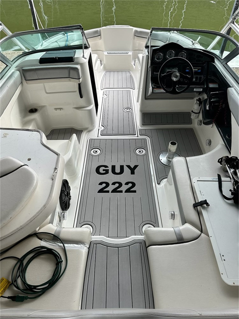 2012-2018 Yamaha AR/SA/SS 210&212 Swim Platform Cockpit Boat EVA Teak Floor Pad