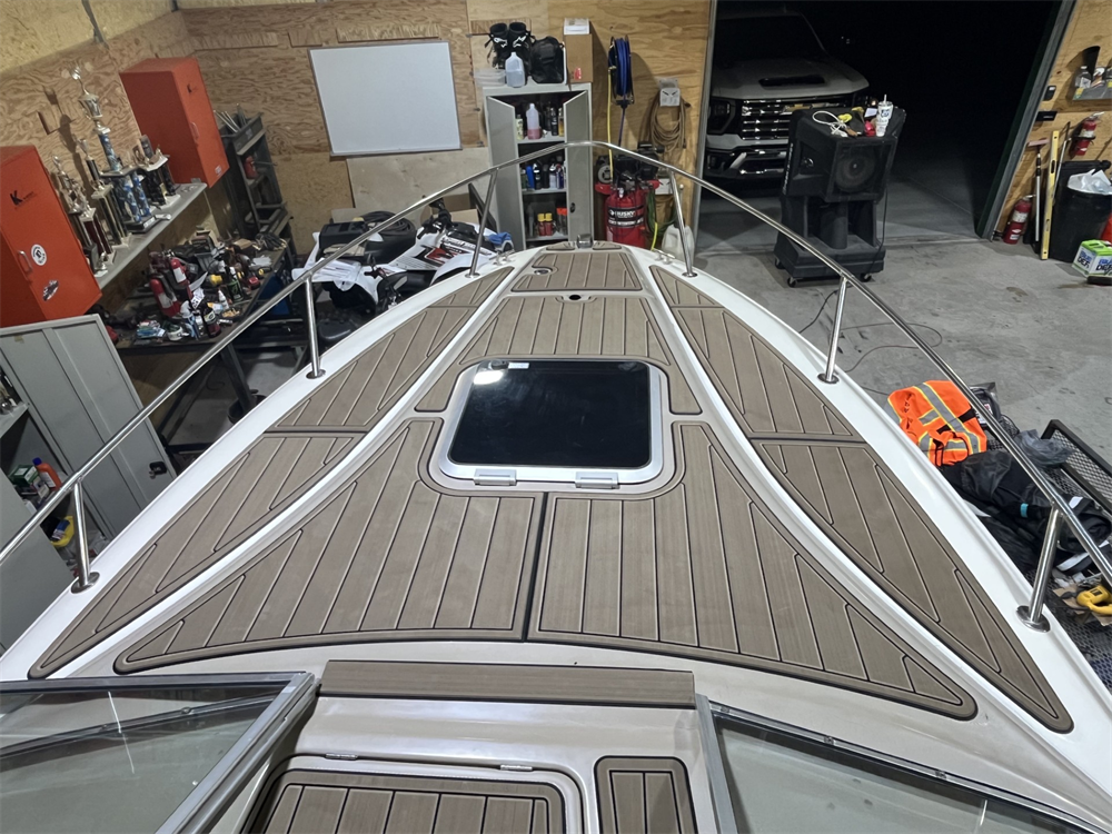 1998-2003 Maxum 2300 SC Swim Platform Cockpit Bow Pad Boat EVA Foam Fuax Teak Deck Floor Mat Seadek MarineMat Gatorstep Style Self Adhesive