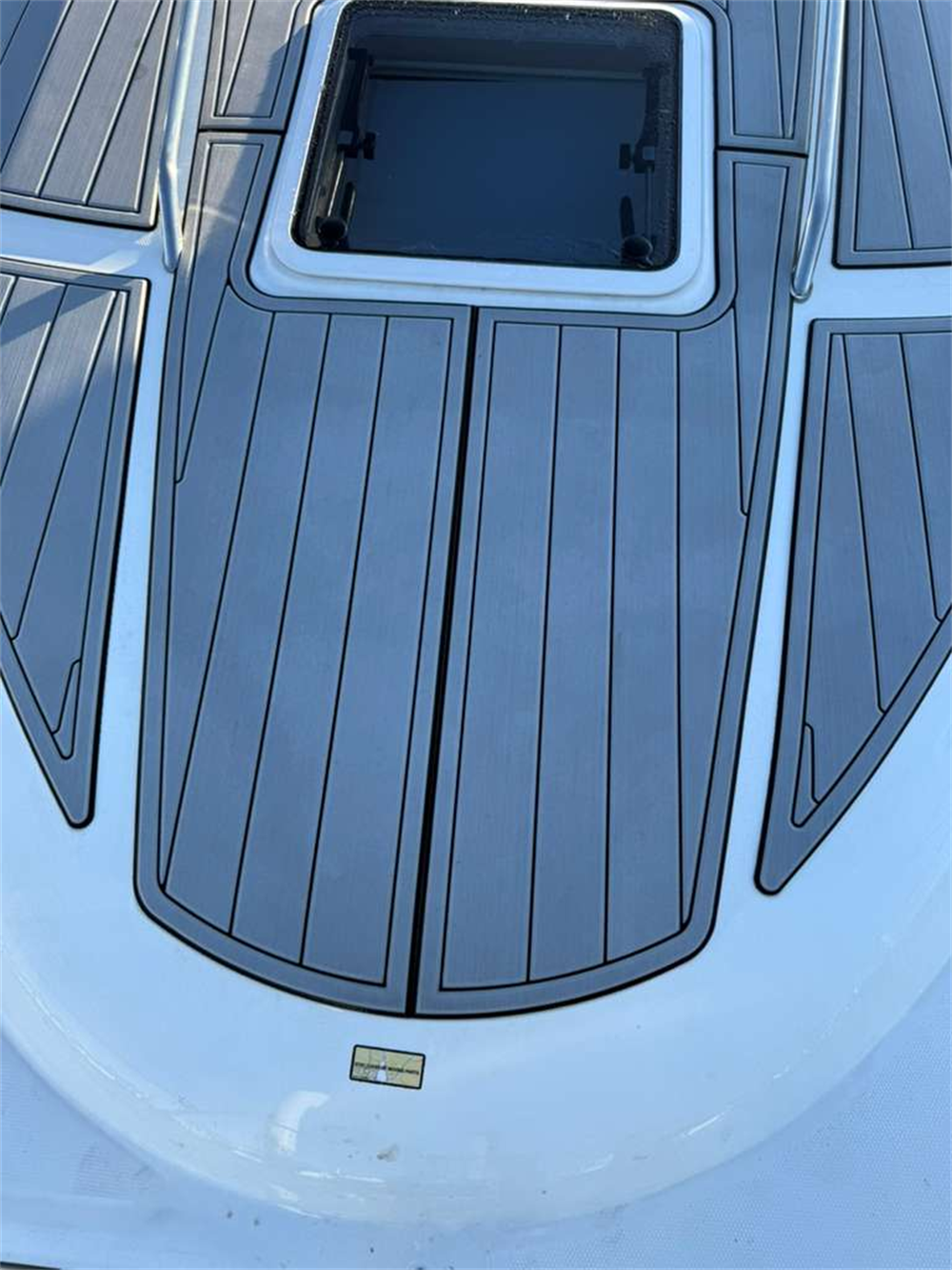 2002-2006 Sea Ray Sundancer 360 Bow Pad Boat EVA Foam Teak Deck Floor Mat SeaDek MarineMat Gatorstep Style Self Adhesive
