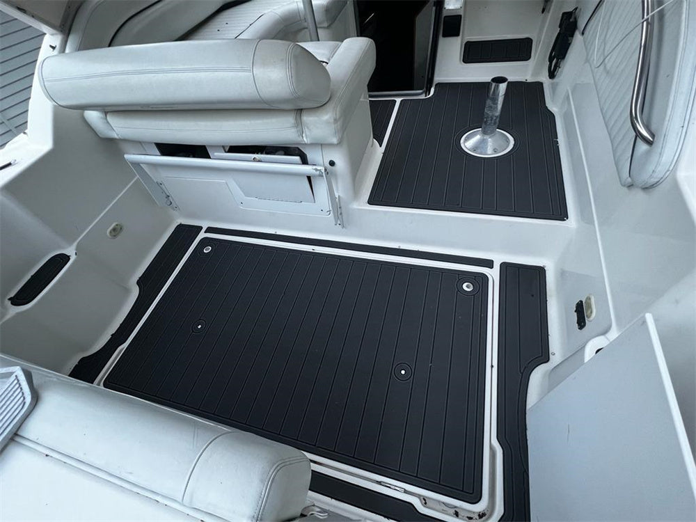 1997 Bayliner 2855 Swim Platform Cockpit Bow Boat EVA Foam Teak Floor Pad Mat SeaDek MarineMat Gatorstep Style Self Adhesive