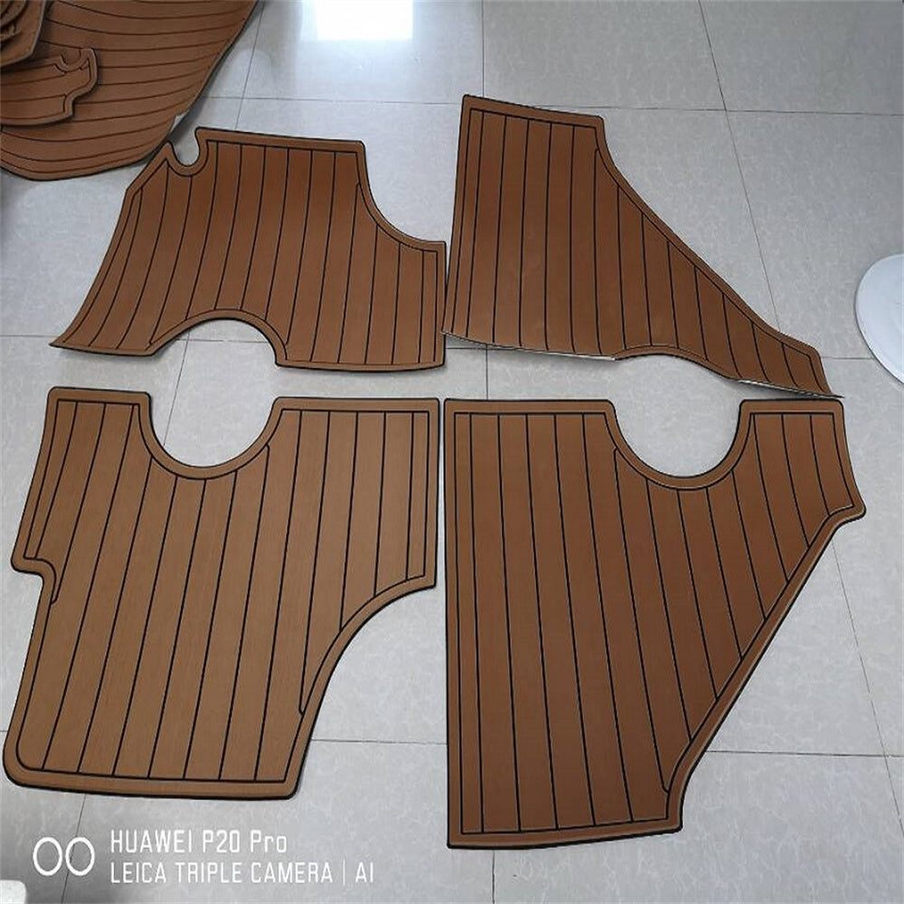 2005 Stingray 250 CR Swim Platform Cockpit Pad Boat EVA Foam Teak Deck Floor Mat