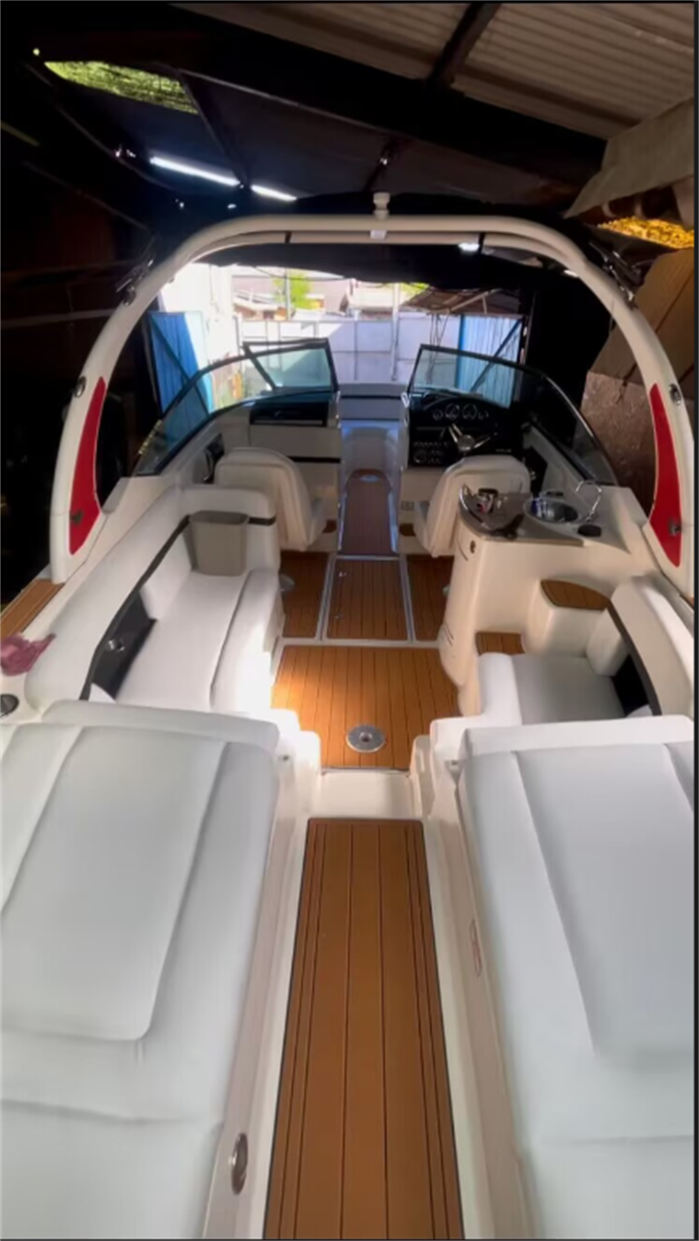 2010 Sea Ray 270 SLX Swim Platform Cockpit Pad Boat EVA Foam Teak Floor Mat Seadek MarineMat Gatorstep Style Self Adhesive