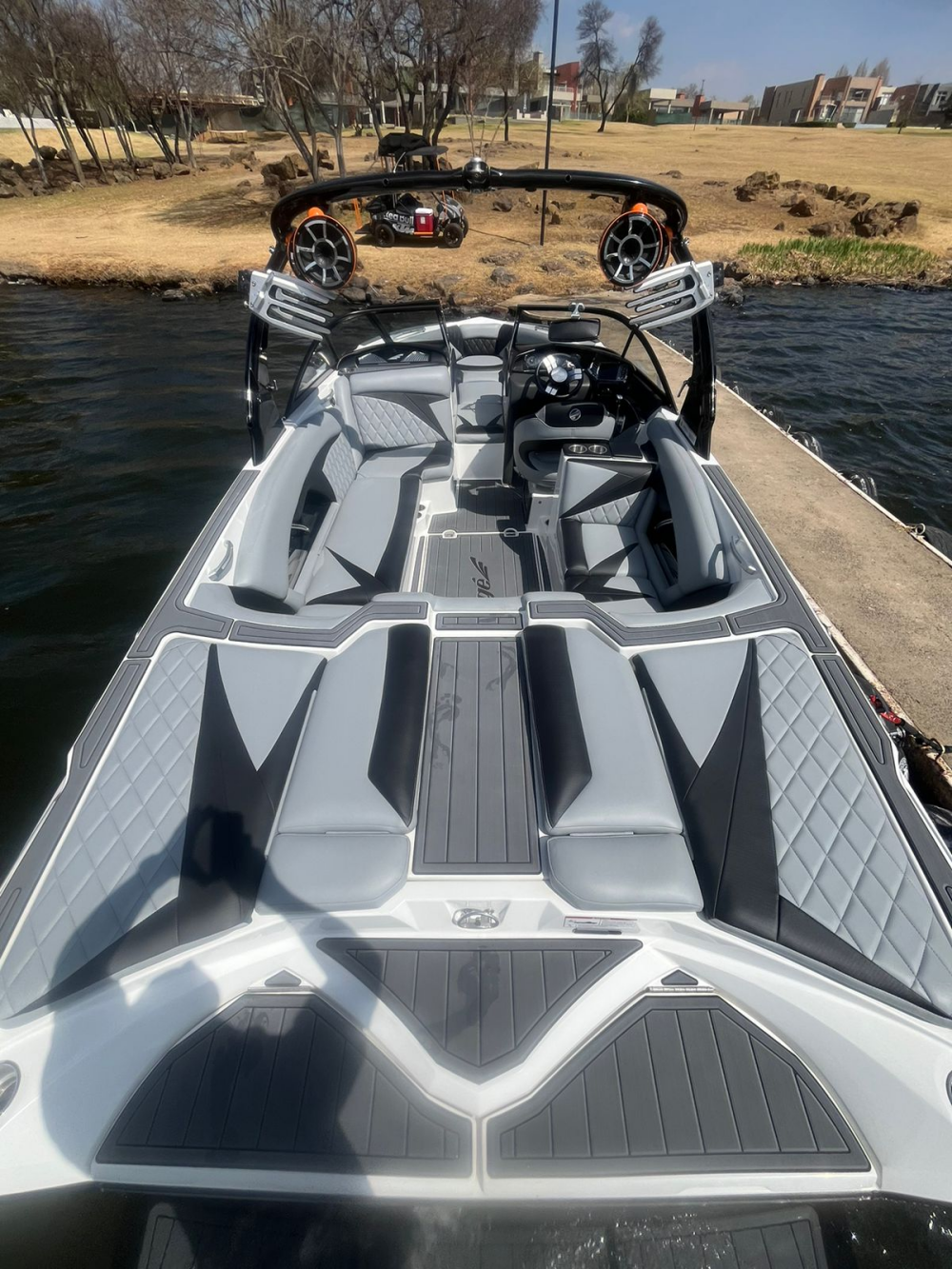 2012-2015 Tige Z3 Swim Platform Cockpit Pad Boat EVA Foam Teak Deck Floor Mat SeaDek Marine Mat Gatorstep Style Self Adhesive