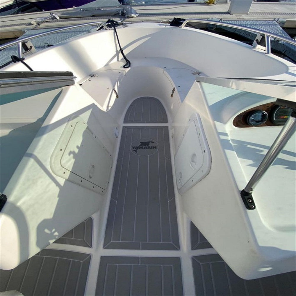 2000 Yamarin 5150 Cockpit Pad Boat EVA Foam Faux Teak Deck Floor Mat Flooring