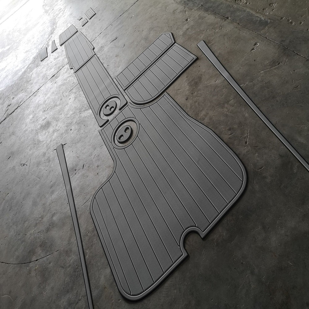 2004-2011 Mastercraft X Star Cockpit Pad Boat EVA Foam Faux Teak Deck Floor Mat SeaDek MarineMat Gatorstep Style Self Adhesive