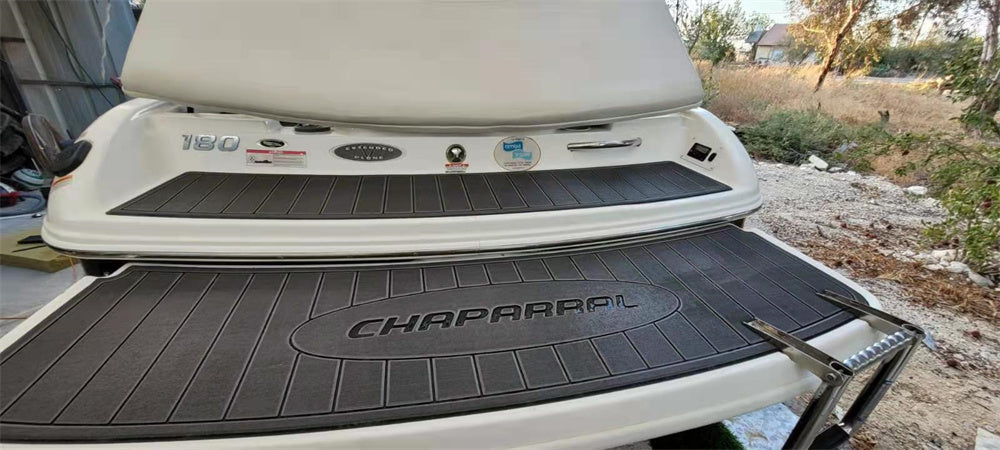 2005 Chaparral 180 SSI Swim Platform Step Boat EVA Foam Teak Deck Floor Pad Mat SeaDek MarineMat Gatorstep Style Self Adhesive