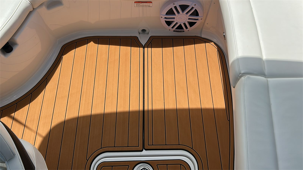 2017 Monterey 224FS Swim Platform Cockpit Pad Boat EVA Foam Fuax Teak Deck Floor Mat Seadek MarineMat Gatorstep Style Self Adhesive