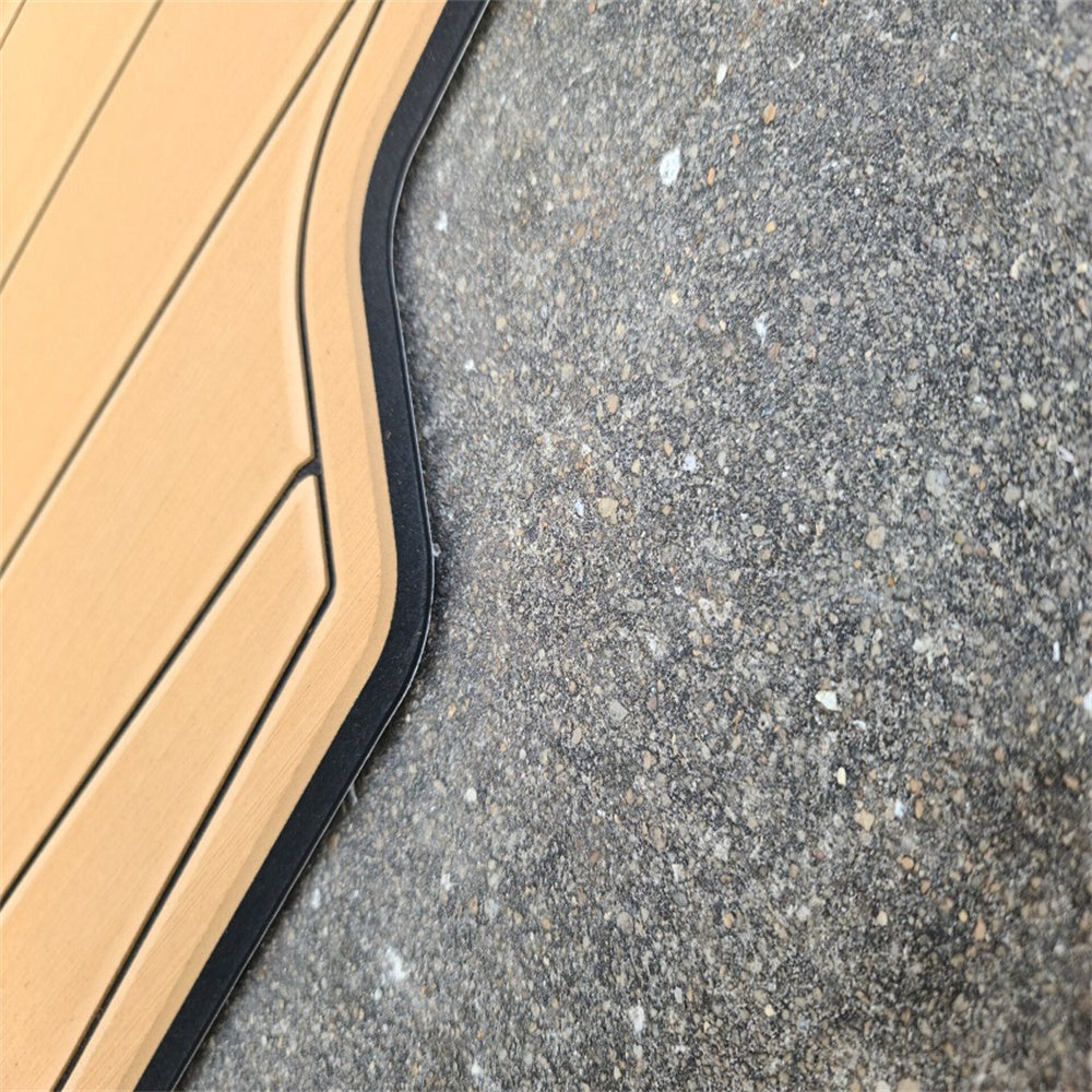 2011 MasterCraft X-25 Swim Platform Pad Boat EVA Foam Faux Teak Deck Floor Mat SeaDek MarineMat Gatorstep Style Self Adhesive