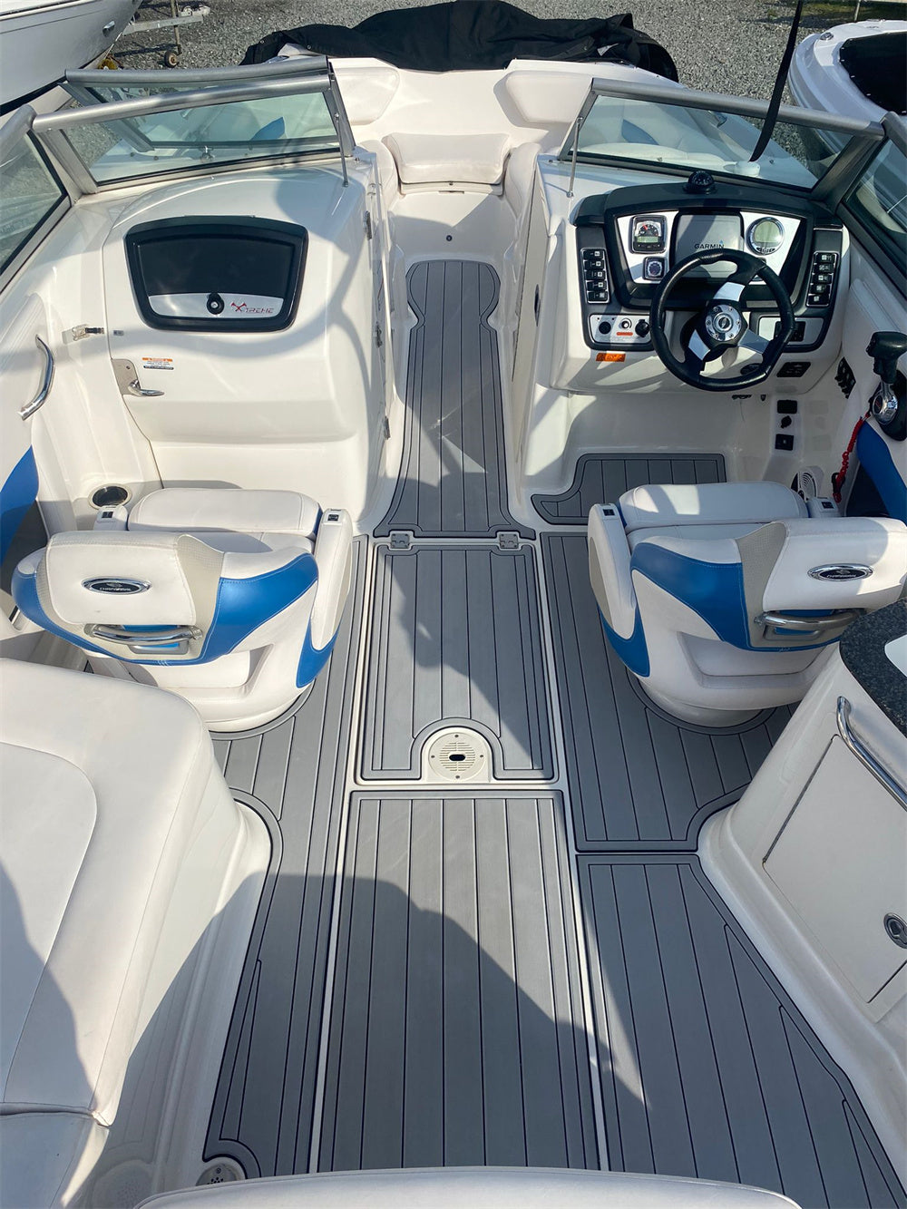 2013 Chaparral 224 Swim Platform Cockpit Pad Boat EVA Foam Teak Deck Floor Mat Seadek MarineMat Gatorstep Style Self Adhesive