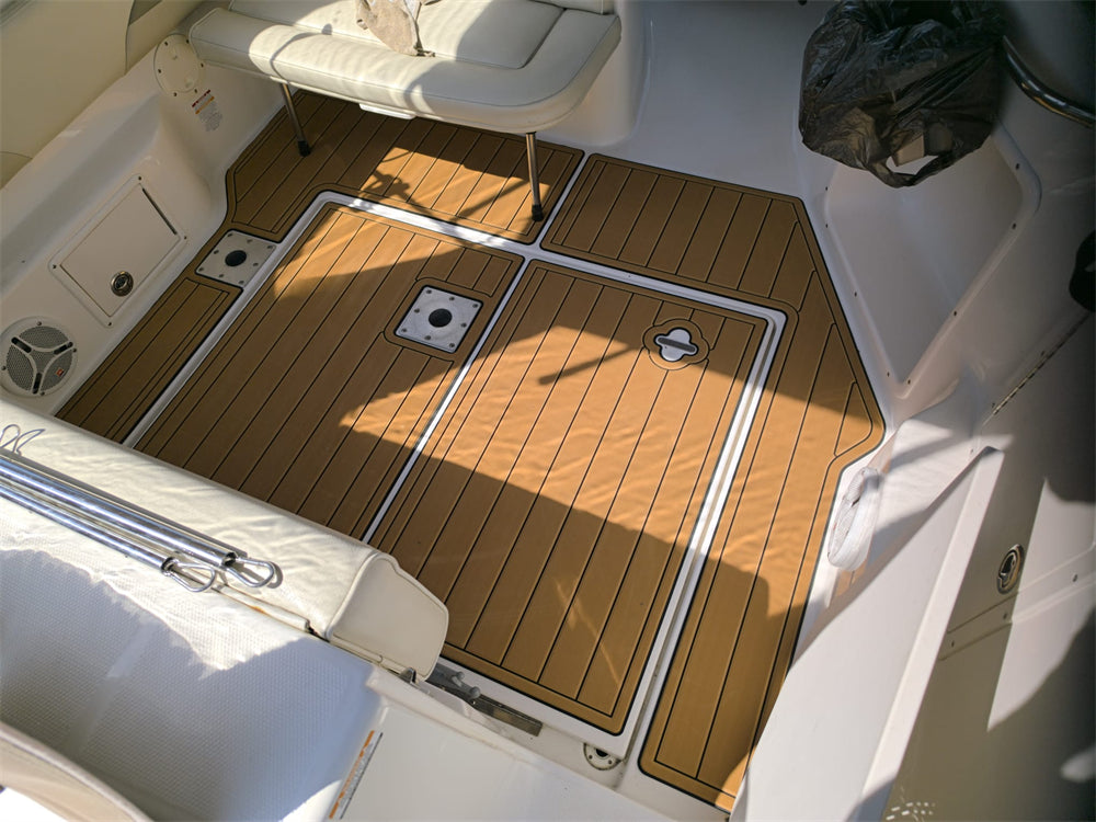 2004 Chaparral 260 Signature Swim Platform Cockpit Bow Boat EVA Teak Floor Pad SeaDek MarineMat Gatorstep Style Self Adhesive