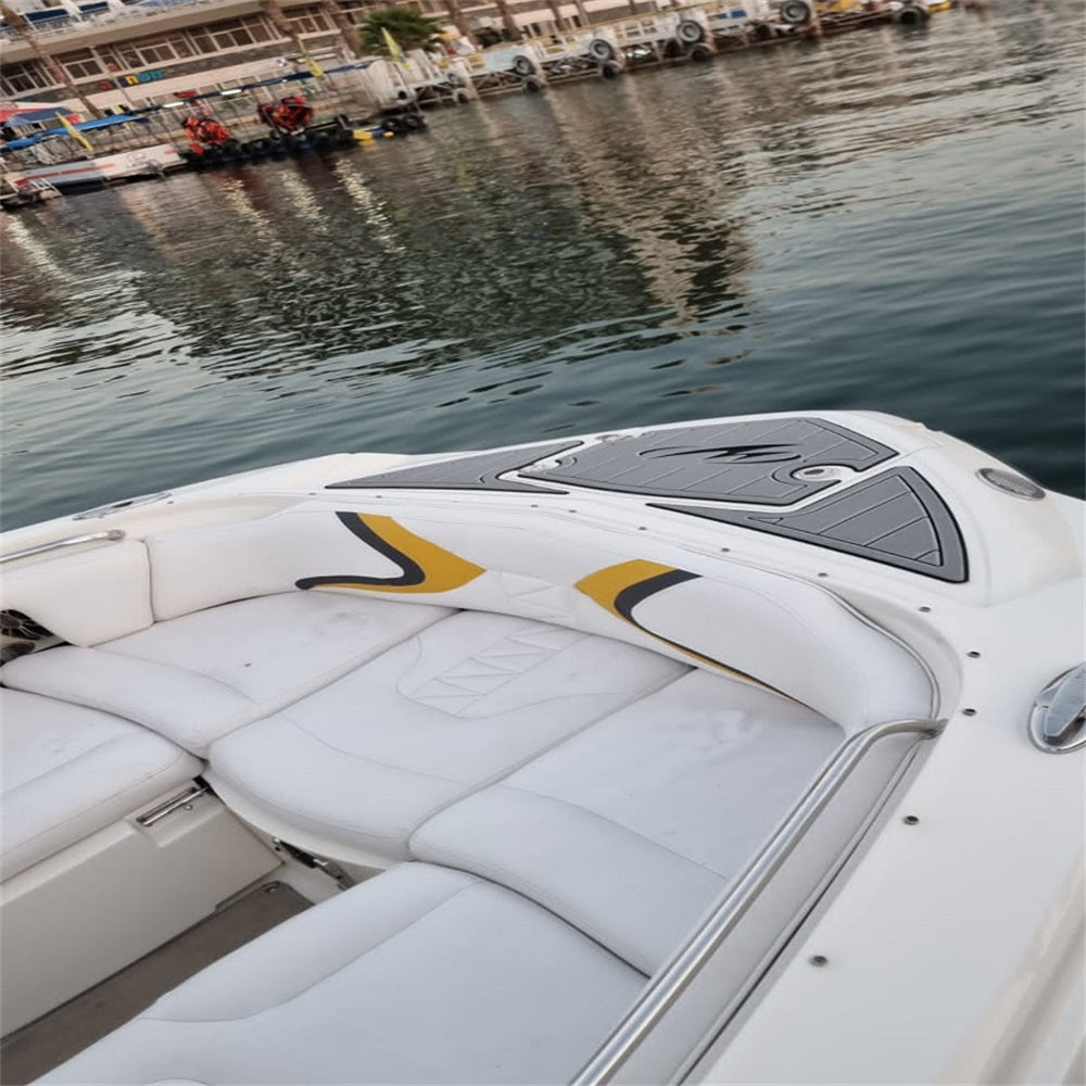 2011 Monterey M3 Swim Platform Step Pad Boat EVA Foam Faux Teak Deck Floor Mat SeaDek MarineMat Gatorstep Style Self Adhesive