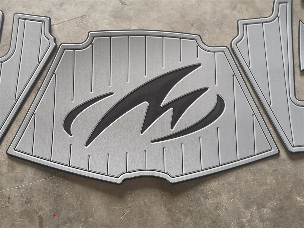 2011 Monterey M3 Swim Platform Step Pad Boat EVA Foam Faux Teak Deck Floor Mat SeaDek MarineMat Gatorstep Style Self Adhesive