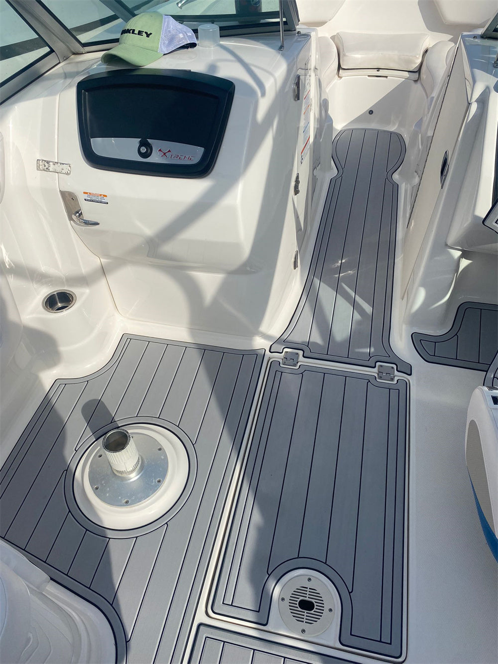 2013 Chaparral 224 Swim Platform Cockpit Pad Boat EVA Foam Teak Deck Floor Mat Seadek MarineMat Gatorstep Style Self Adhesive