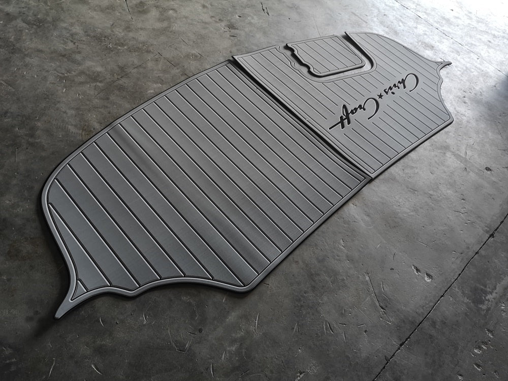 2001 Chris Craft 328 Express Cruiser Swim Platform Pad Boat EVA Foam Teak Floor SeaDek MarineMat Gatorstep Style Self Adhesive