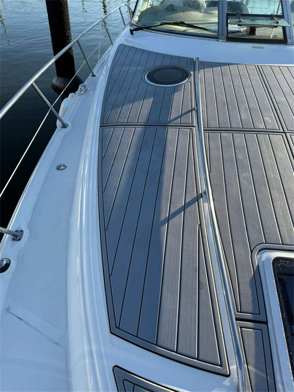 2002-2006 Sea Ray Sundancer 360 Bow Pad Boat EVA Foam Teak Deck Floor Mat SeaDek MarineMat Gatorstep Style Self Adhesive