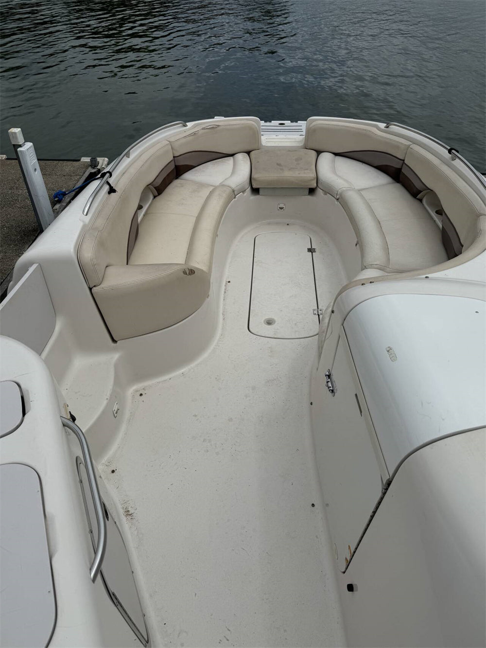 2000 Chaparral 252 Sunesta Swim Platform Cockpit Boat EVA Foam Teak Floor Pad Seadek MarineMat Gatorstep Style Self Adhesive