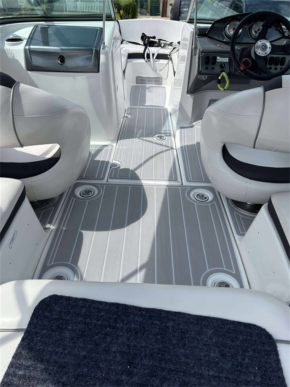 2012-2018 Yamaha SX 190 Swim Platform Cockpit PadBoat EVA Foam Faux Teak Deck Floor Mat SeaDek MarineMat Gatorstep Style Self Adhesive