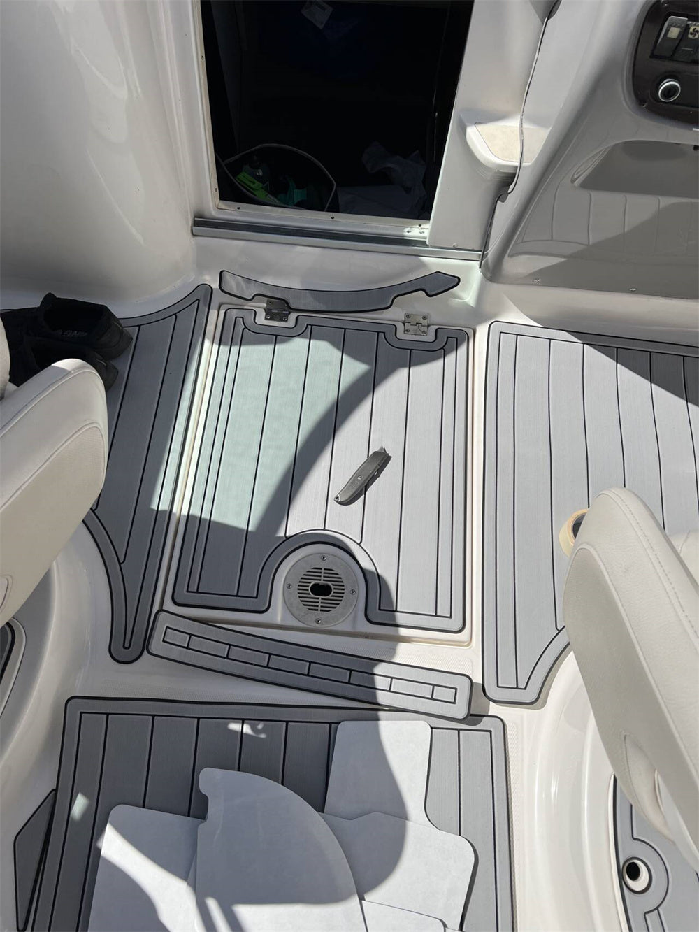 2004 Chaparral 265 SSI Swim Platform Cockpit Boat EVA Foam Teak Deck Floor Pad SeaDek MarineMat Gatorstep Style Self Adhesive
