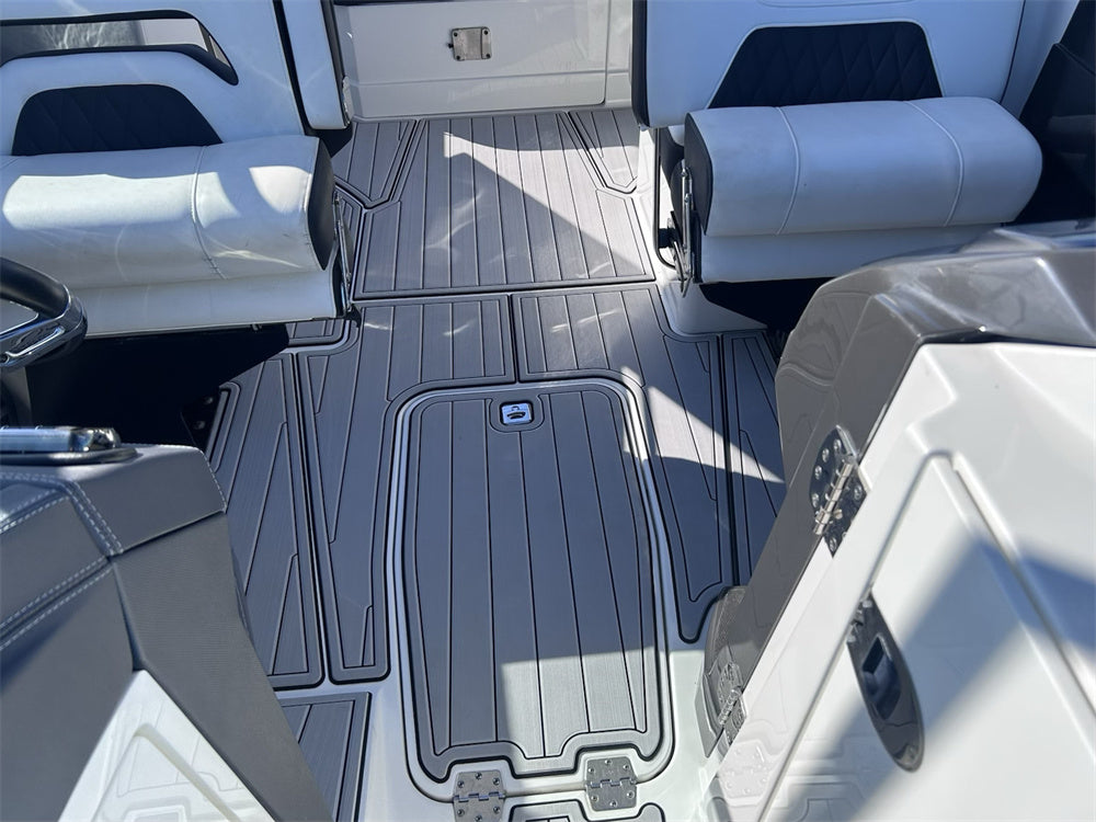 2021 Monterrey 298 SS Swim Platform Cockpit Boat EVA Faux Teak Deck Floor Mat Seadek MarineMat Gatorstep Style Self Adhesive