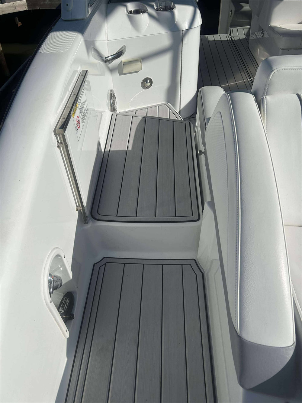 2012 Formula 350 SS Swim Platform Cockpit Pad Boat EVA Foam Fuax Teak Deck Floor Mat Seadek MarineMat Gatorstep Style Self Adhesive