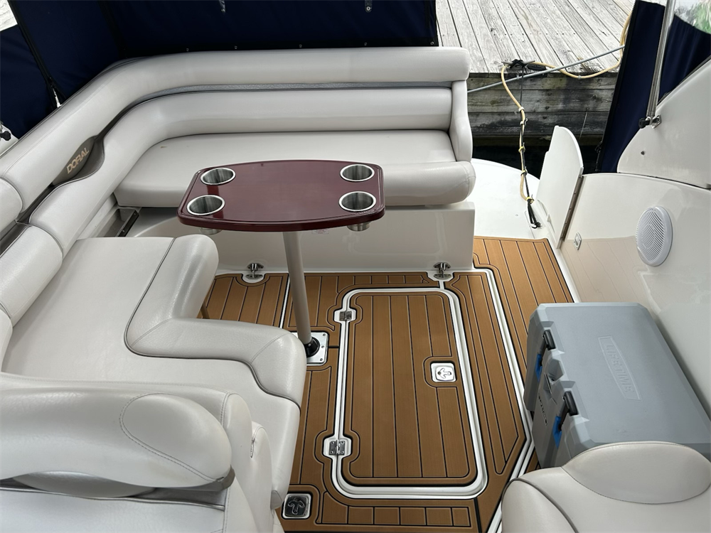 2004-2006 Doral Monticello 250 SE Swim Platform Cockpit Pad Boat EVA Teak Deck Floor SeaDek MarineMat Gatorstep Style Adhesive