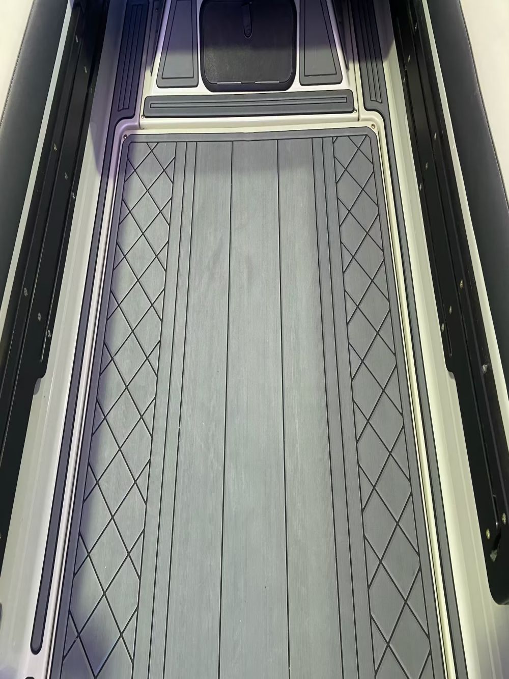 2016-2018 Moomba Mojo Swim Step Platform Cockpit Mat Boat EVA Teak Deck Floor Pad Flooring SeaDek MarineMat Style Self Adhesive