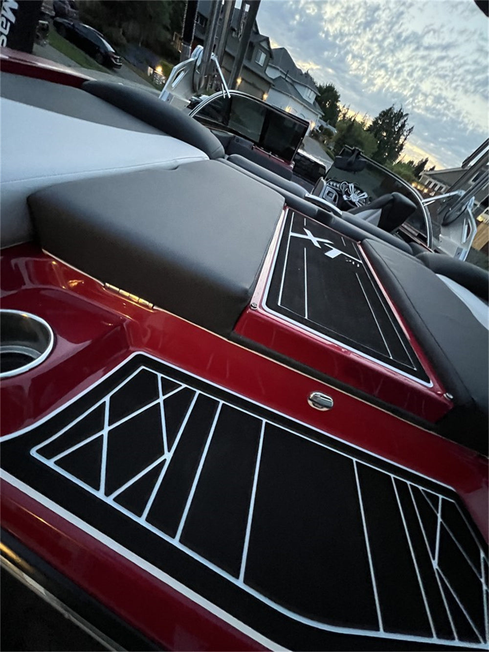 2018 Mastercraft XT20 Cockpit Floor Pad Boat EVA Foam Teak Deck Flooring Mat