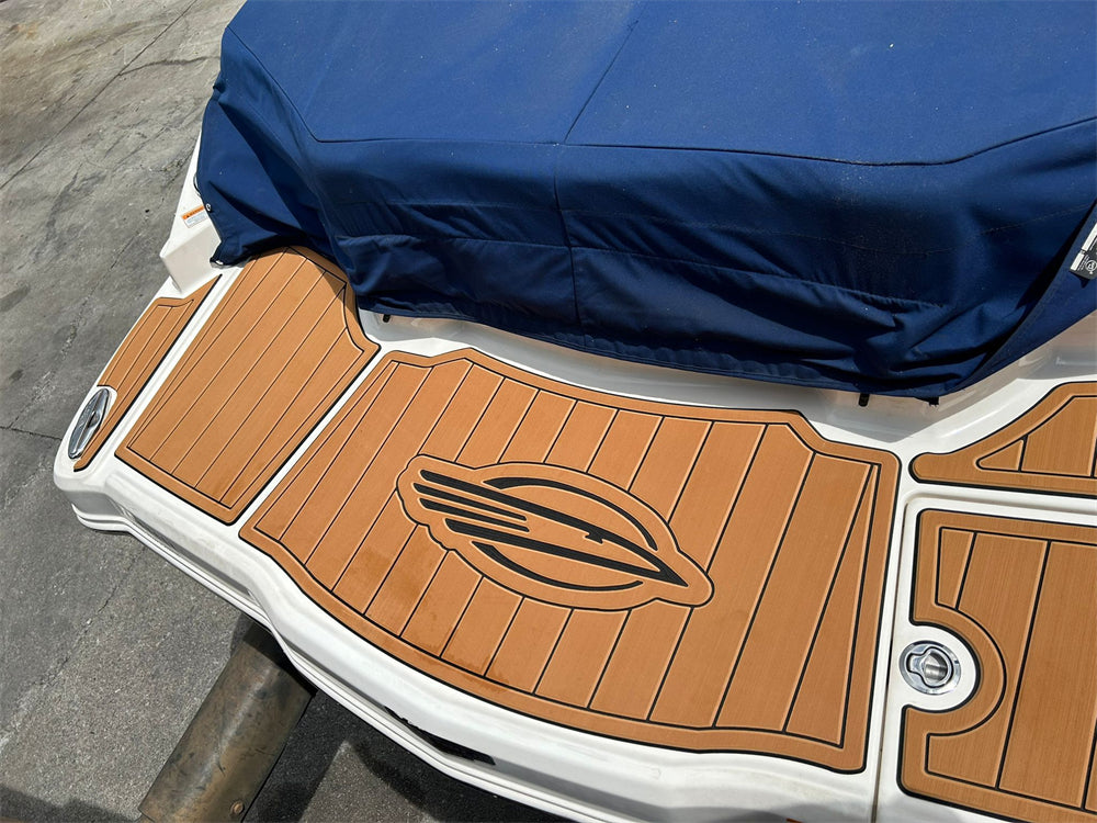 2016 Chapparal 216 SSI Swim Platform Boat EVA Foam Teak Deck Floor Pad Mat SeaDek MarineMat Gatorstep Style Self Adhesive