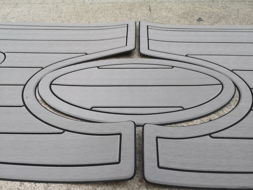 2010 Rinker Captiva 246 Bowrider Swim Platform Boat EVA Foam Teak Deck Floor Pad SeaDek MarineMat Gatorstep Style Self Adhesive