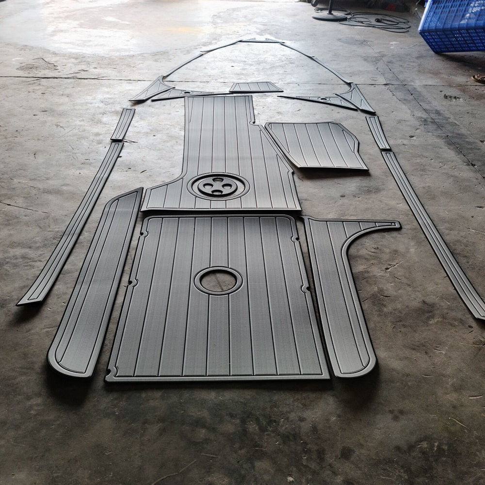 2008 Malibu 20 VTX Cockpit Pad Boat EVA Foam Faux Teak Deck Floor Mat Flooring