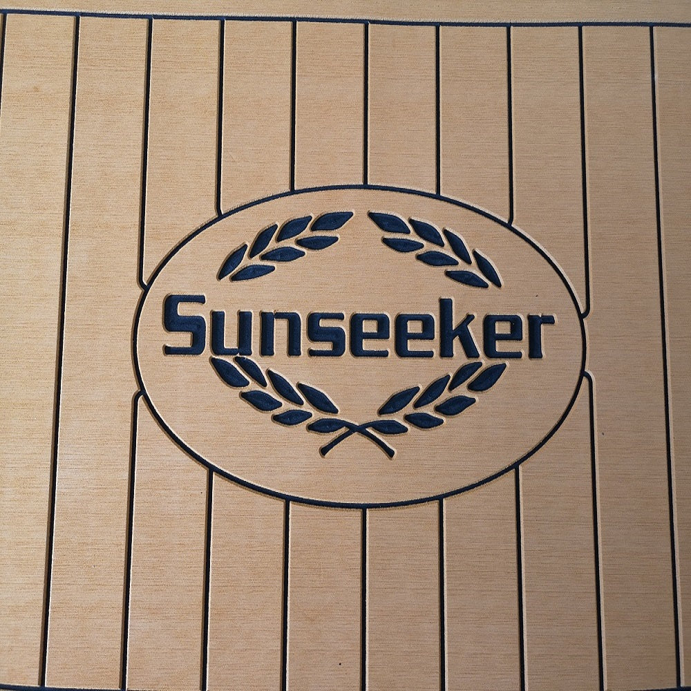 1996 Sunseeker Camargue 51 Swim Platform Boat EVA Foam Faux Teak Deck Floor Pad