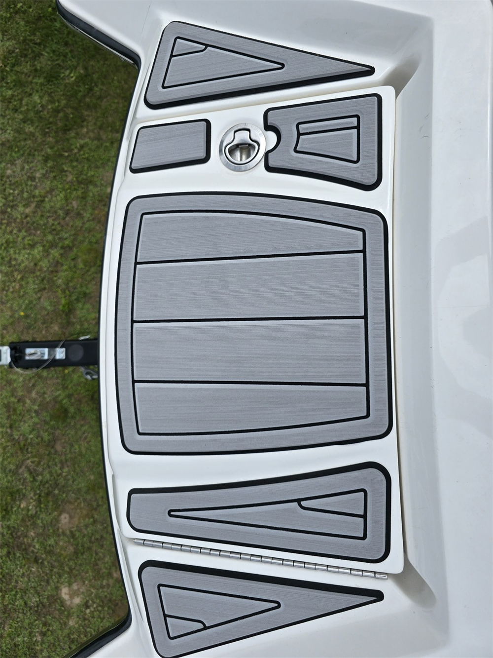 2018 Mastercraft X26 Cockpit Pad Boat EVA Foam Faux Teak Deck Floor Mat Seadek MarineMat Gatorstep Style Self Adhesive