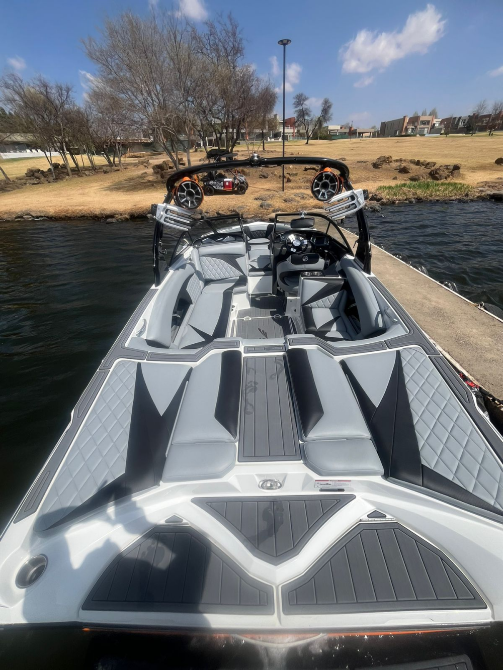 2012-2015 Tige Z3 Swim Platform Cockpit Pad Boat EVA Foam Teak Deck Floor Mat SeaDek Marine Mat Gatorstep Style Self Adhesive