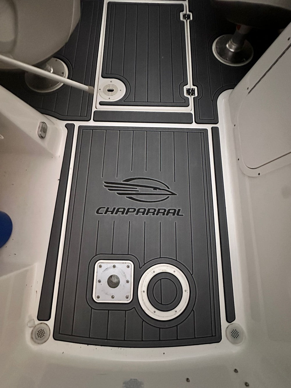 2007 Chaparral 246 SSI Swim Platform Cockpit Boat EVA Foam Teak Floor Pad Mat SeaDek MarineMat Gatorstep Style Self Adhesive