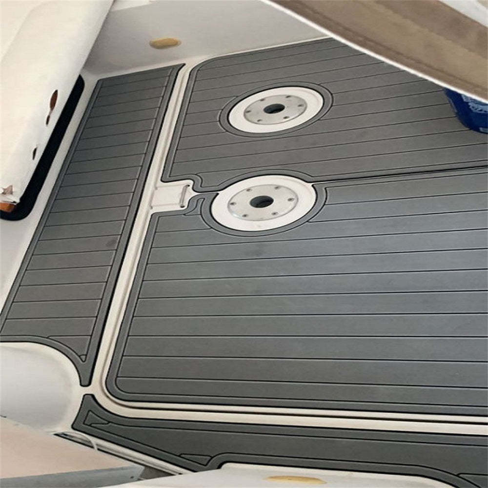 2003 Formula 31 PC Swim Platform Cockpit Pad Boat EVA Foam Faux Teak Deck Floor Mat SeaDek MarineMat Gatorstep Style Self Adhesive