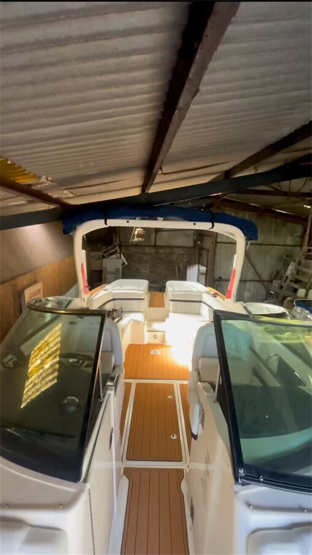 2010 Sea Ray 270 SLX Swim Platform Cockpit Pad Boat EVA Foam Teak Floor Mat Seadek MarineMat Gatorstep Style Self Adhesive