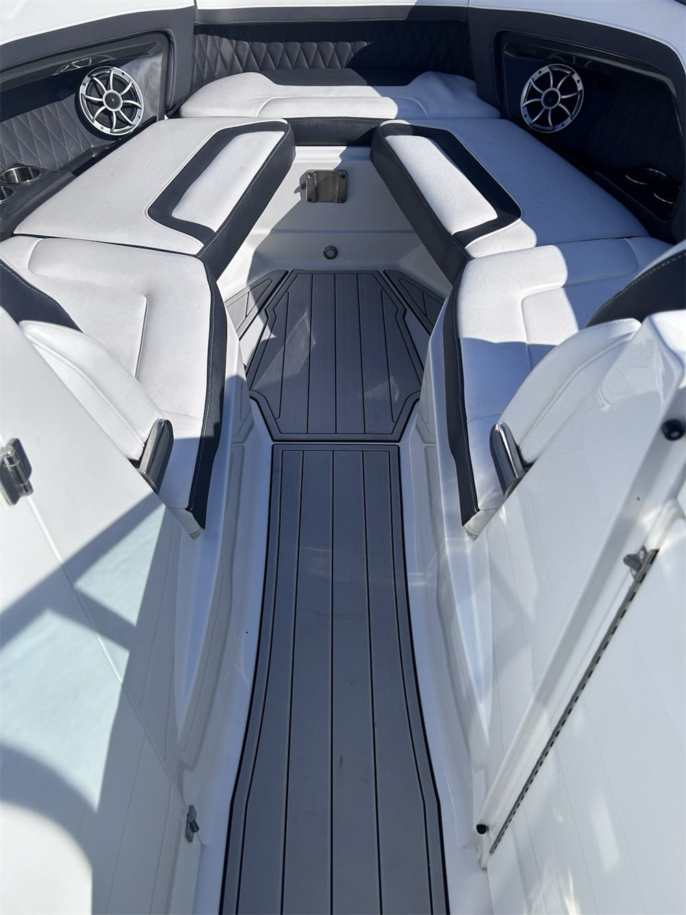 2021 Monterrey 298 SS Swim Platform Cockpit Boat EVA Faux Teak Deck Floor Mat Seadek MarineMat Gatorstep Style Self Adhesive