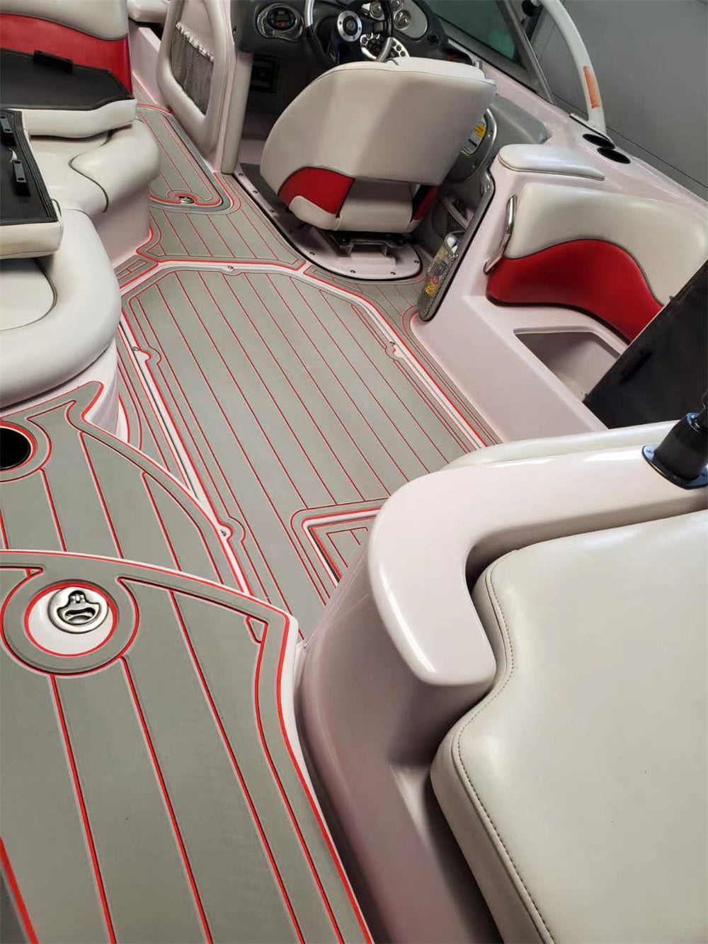 2006 Nautique SV211 Swim Platform Cockpit Pad Boat EVA Foam Teak Deck Floor Mat SeaDek MarineMat Style Self Adhesive