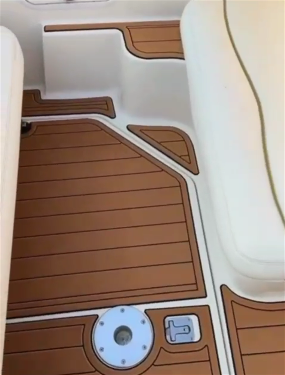 1999-2004 Sea Ray 260 Sundancer Swim Platform Cockpit Pad Boat EVA Floor Mat SeaDek MarineMat Style Self Adhesive