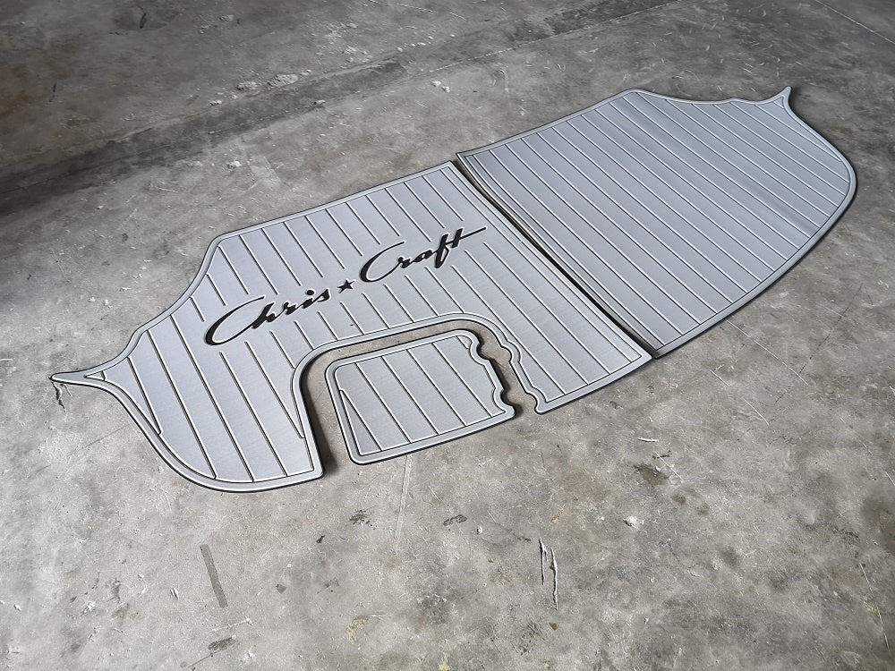 2001 Chris Craft 328 Express Cruiser Swim Platform Pad Boat EVA Foam Teak Floor SeaDek MarineMat Gatorstep Style Self Adhesive