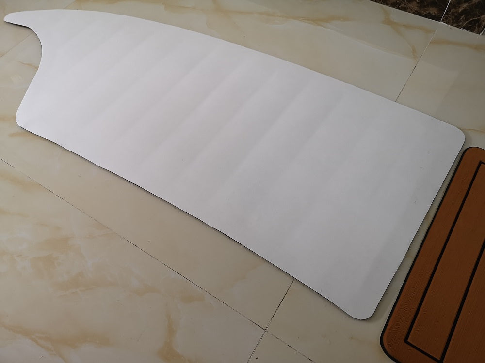 Cobalt 232 Swim Platform Step Pad Boat EVA Foam Faux Teak Deck Floor Mat SeaDek MarineMat Gatorstep Style Self Adhesive