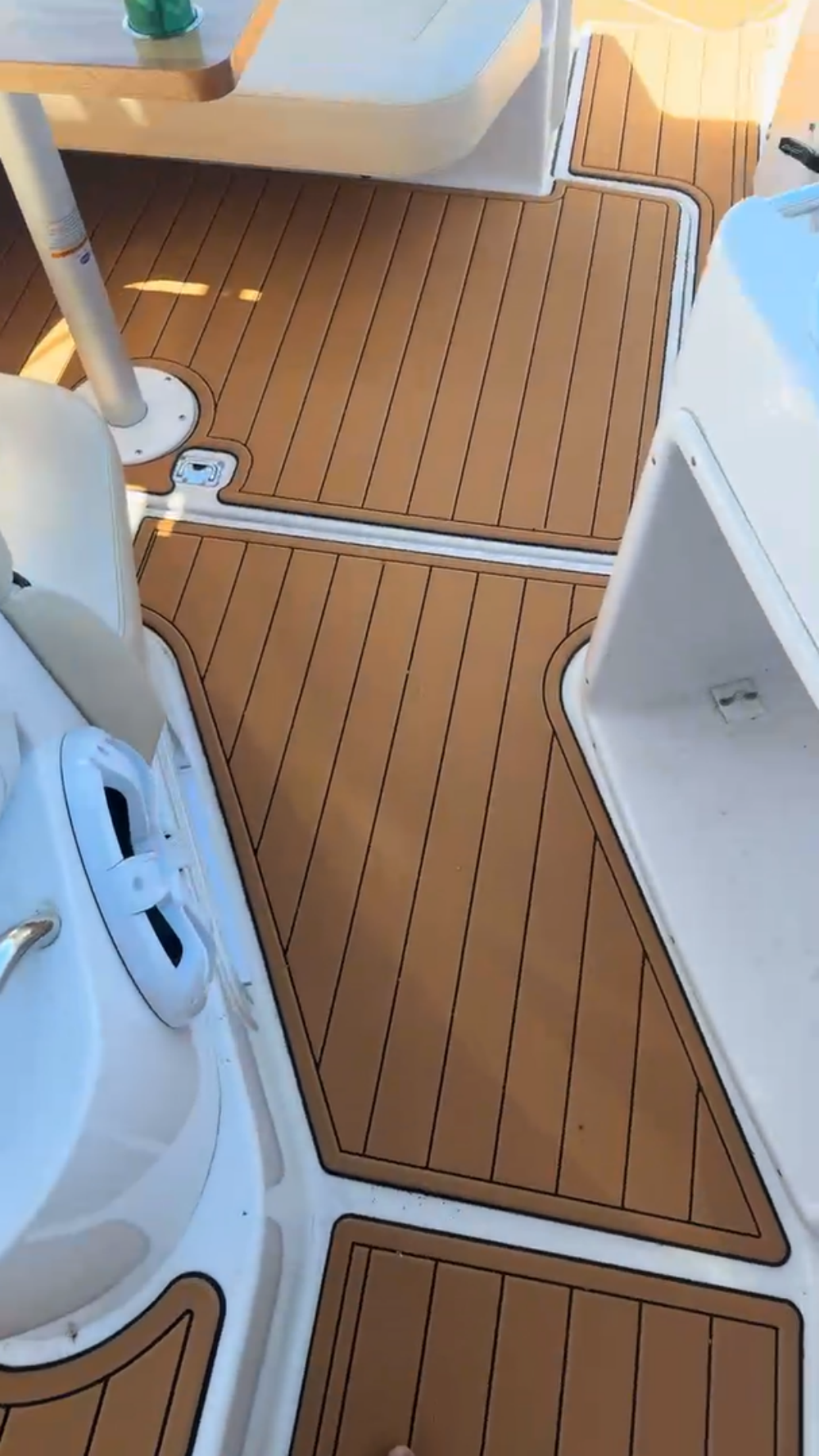 2008 Four Winns Vista 278 Swim Platform Cockpit Pad Boat EVA Foam Faux Deck Floor Mat Seadek MarineMat Gatorstep Style Self Adhesive