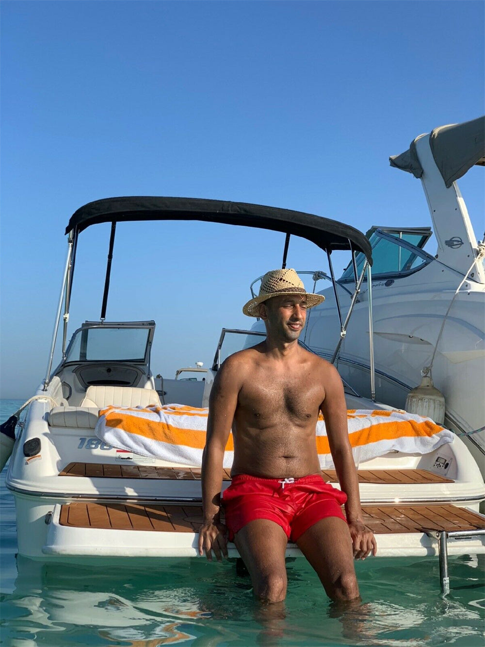 2005 Chaparral 180 SSI Swim Platform Step Boat EVA Foam Teak Deck Floor Pad Mat SeaDek MarineMat Gatorstep Style Self Adhesive