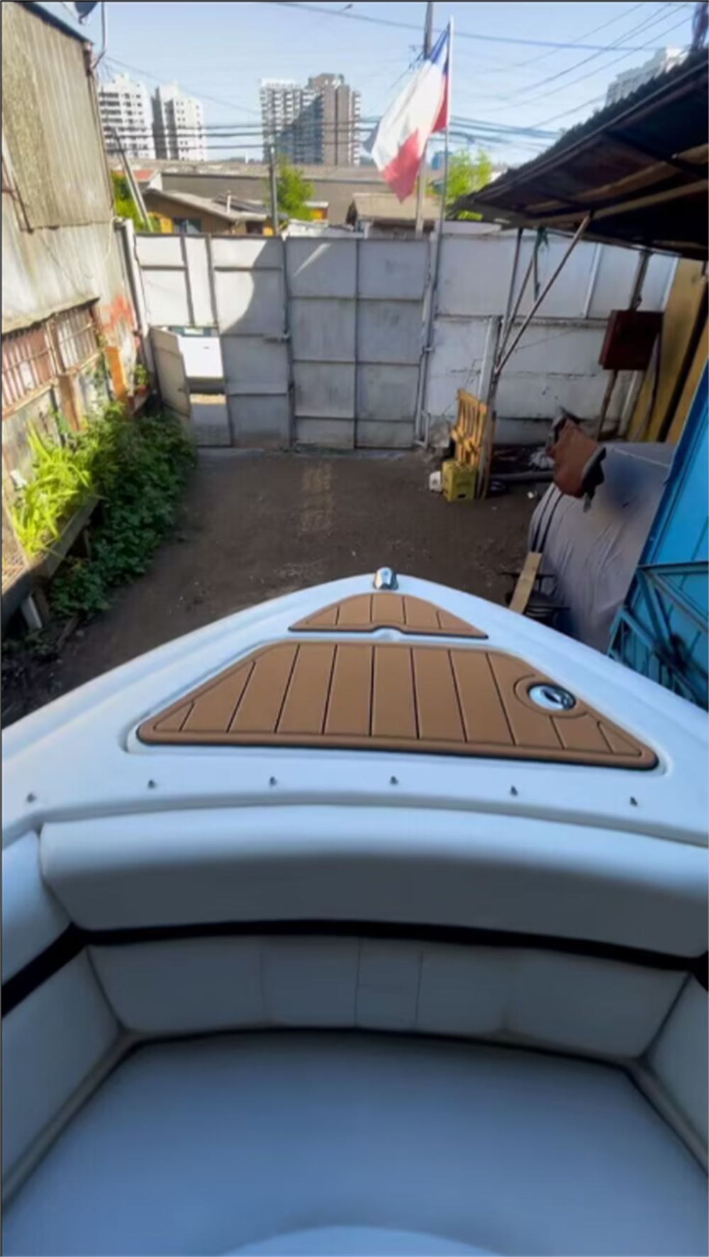 2010 Sea Ray 270 SLX Swim Platform Cockpit Pad Boat EVA Foam Teak Floor Mat Seadek MarineMat Gatorstep Style Self Adhesive