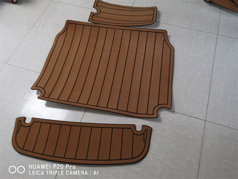 2005 Stingray 250 CR Swim Platform Cockpit Pad Boat EVA Foam Teak Deck Floor Mat