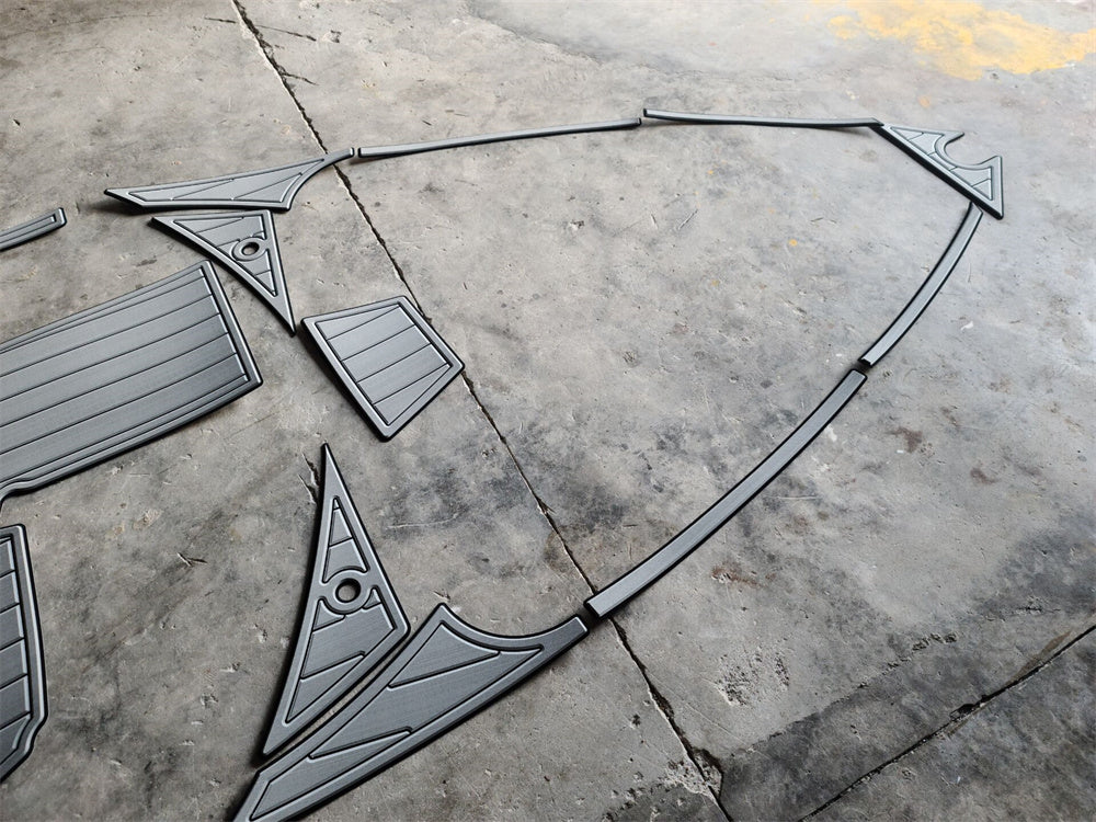 2010-2014 Malibu 21 VLX Cockpit Pad Boat EVA Foam Teak Deck Floor Mat Flooring SeaDek MarineMat Gatorstep Style Self Adhesive